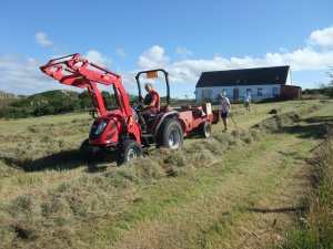 Making hay while the sun shines